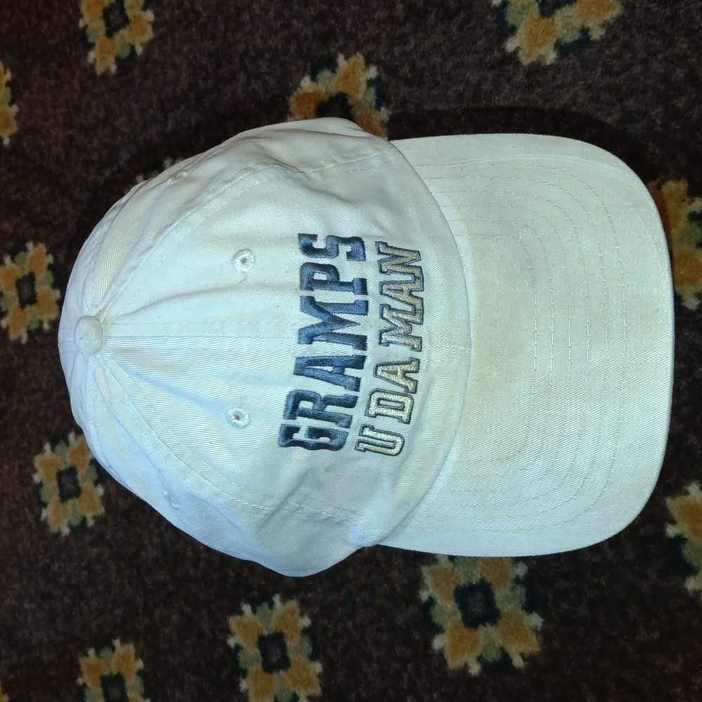 Gramps U Da Man Embroidered Strapback Hat Cap